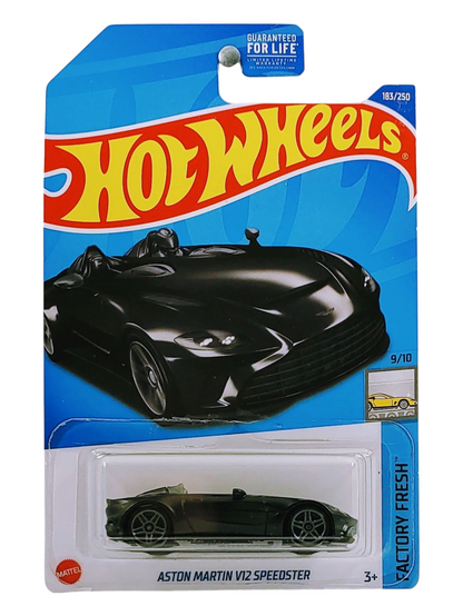HotWheels Aston Martin V12 speedster Imported Mainline 1:64 Scale