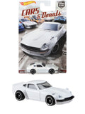 Hotwheel Car Culture Cars And Donuts 'Custom Datsun 240z Card Art Imported 1:64 Scale