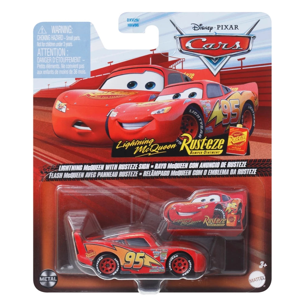 Disney Pixar Cars Die-cast Toy Cars- DXV29-95DZ |24 Pieces Complete Box set| Assorted Character Models 1:55 Scale