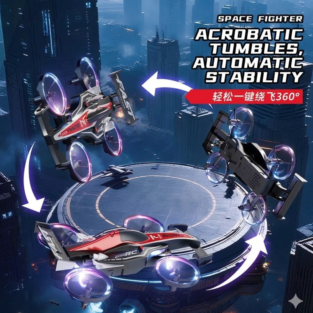 Flying Speed Gv Lory Race Leaders King RC Remote Control Airplane 2.4GHz Gyroscope With LED Lights