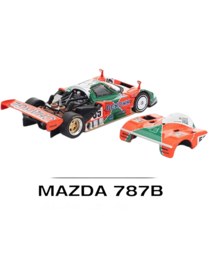 Pop Race #301: Mazda 787B 1991 Le-Mans 24h Winner 1:64 Scale