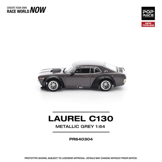 Pop Race PR64-304 Laurel C130 Imported 1:64 Scale