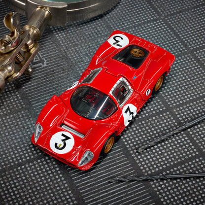 Hotwheels elite 64 1967 ferrari 330 p4 imported premium rlc 1:64 Scale (with protector)JCP47