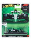 HotWheels Formula 1 (F1) 2024 Kick Sauber F1 Team (#24) Imported Premium 1:64 Scale