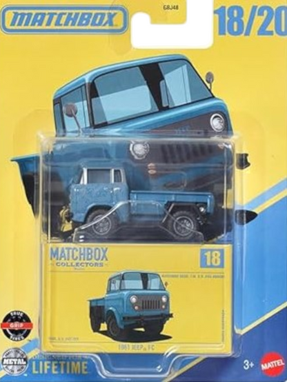 Matchbox Collectors 1961 Jeep FC No 18/20 Imported 1:64 Scale
