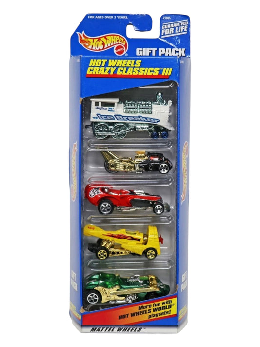 Hotwheels Crazy Classics III Set of 5 Gift Pack 1:64 Scale