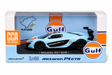 CCA Gulf Mclaren P1GTR 1:40 Scale Diecast Model With Opening Door Part