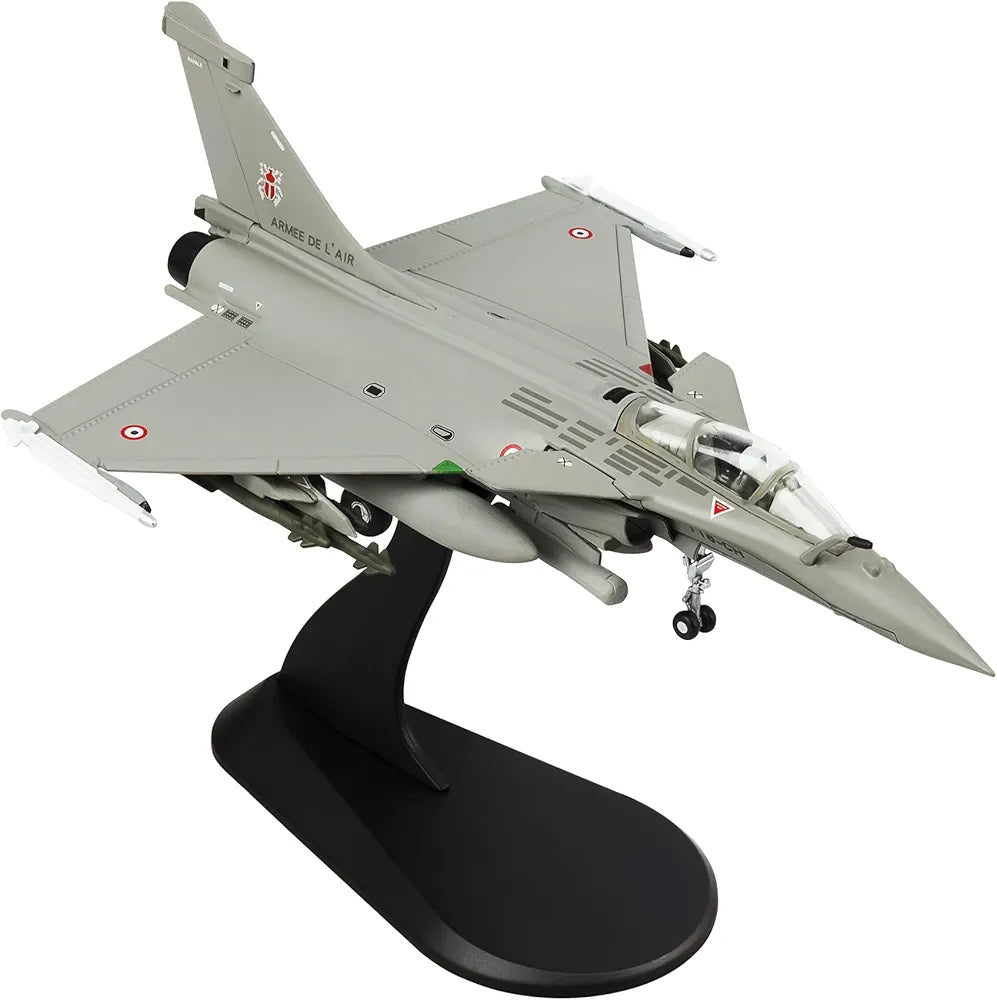 Aircraft Dassault Rafale C French Air Force Diecast Fighter Jet Model Aircraft With Display Stand ( 1:100 Scale) Military Aircraft Armee De L Air