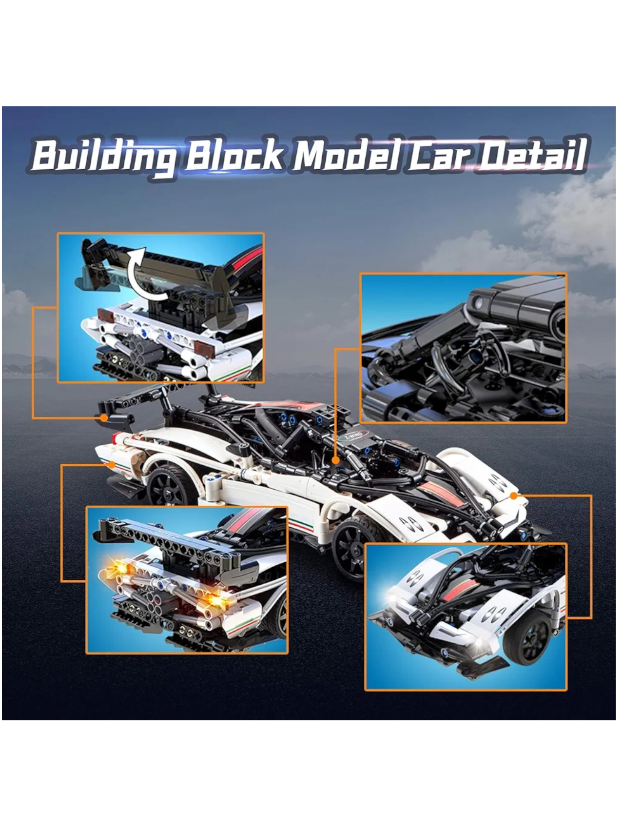 CADA Z-Wind Dual Mode Remote Control (RC) Car