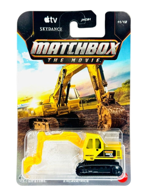 MatchBox the movie mbx excavator excavatrice imported mainline 1:64 Scale