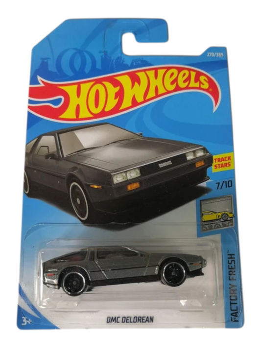 HotWheels DMC Delorean Imported Mainline 1:64 Scale