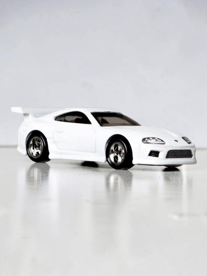 Hotwheels Premium Car Culture 'Toyota Supra (White) 1:64 Diecast Model Car