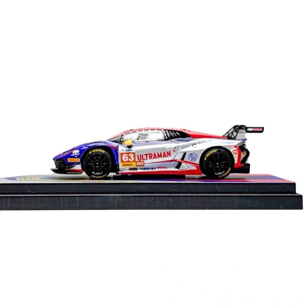 Trends Hobby Lamborghini Huracan GT3 EVO 2 #63 Ultraman China GT 2026 1:64 Scale Diecast Model Car