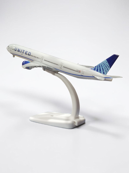 Aircraft 'U N I T E D Boeing N2250U Diecast modal 20cm Scale landing Wheels And Display Stand (No.320) Airplane