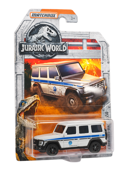 MATCHBOX Jurassic world 14 Mercedes Benz G 550 Imported Mainline 1:64 Scale