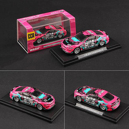 CCA 2018 ford mustang gt 1:64 Scale (with acrylic case)