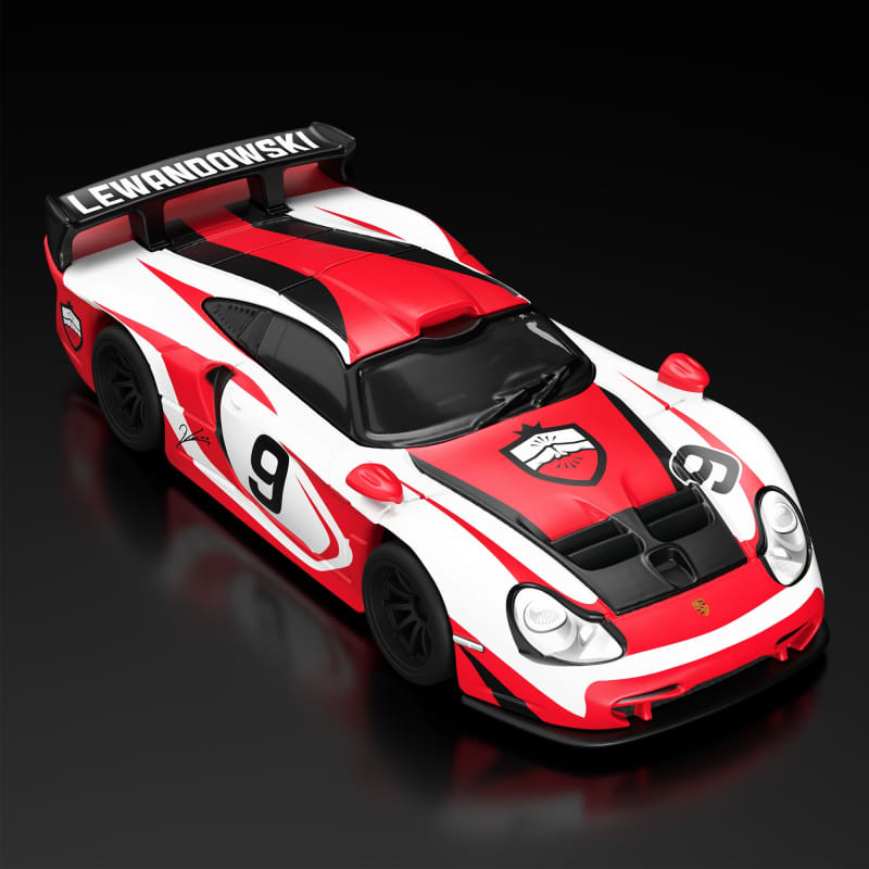 PRE-ORDER HotWheels RLC x Robert Lewandowski x 1997 Porsche 911 GT1 Diecast matel 1:64 Scale Eta - April 2027
