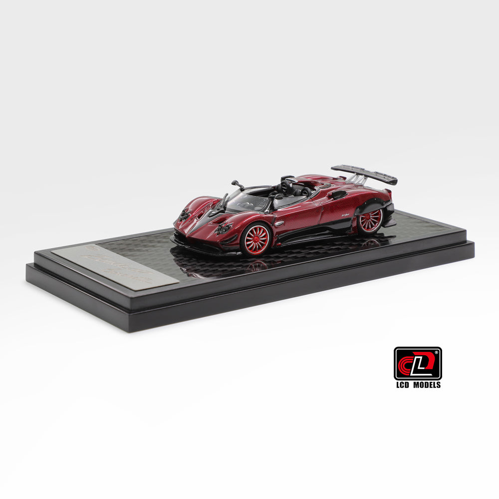 LCD Models Pagani Zonda HP Diecast Model Imported 1:64 Scale (code-LCD64018-RE/Red)
