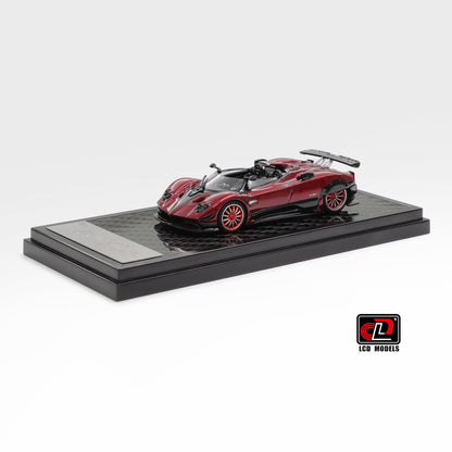 LCD Models Pagani Zonda HP Diecast Model Imported 1:64 Scale (code-LCD64018-RE/Red)