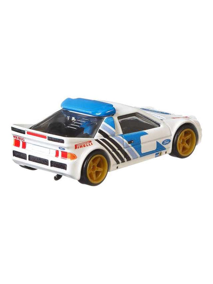 Hotwheels Ford rs 200 imported premium 1:64 Scale (Creased Card)