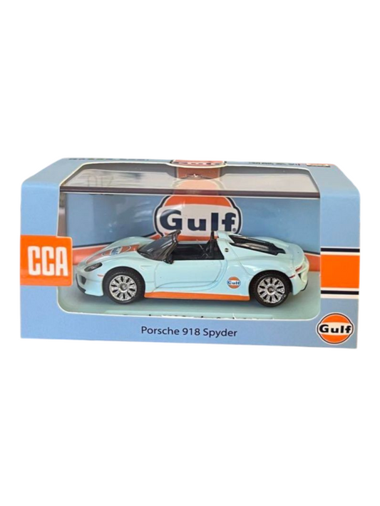 CCA Porsche 918 Spyder 1:64 Scale Diecast (With Acrylic Case)