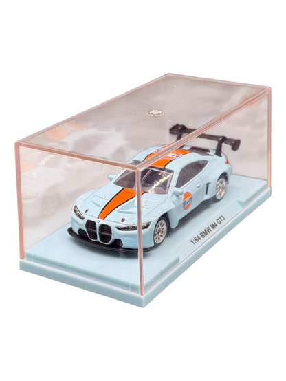 CCA BMW M4 GT3 Gulf Imported 1:64 Scale acrylic Case No 005
