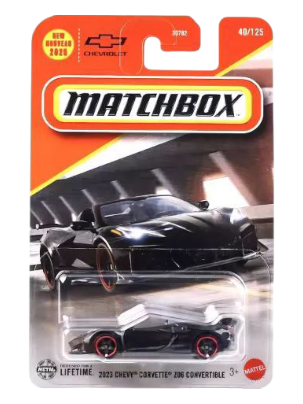 Matchbox 2023 Chevy Corvette Z06 Convertible Imported Mainline 1:64 Scale