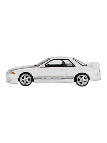 Mini GT Nissan Skyline GT-R (R32) Veilside Combat C-I (White) Code-1066 1:64 Scale