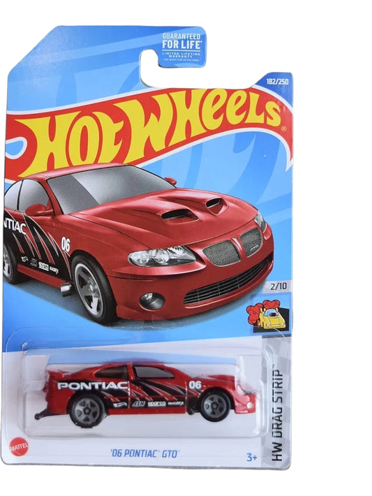 Hot Wheels '06 pontiac gto imported mainline 1:64 Scale