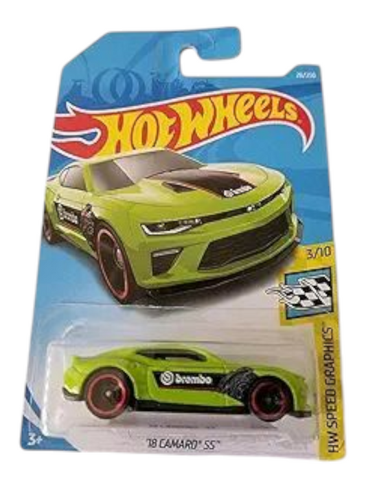 HotWheels 18 Camaro SS Imported Mainline 1:64 Scale