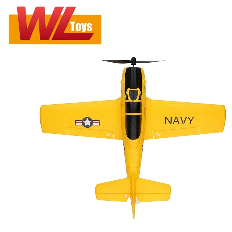 XK A220 P-40 Fighter 3D-6G Mode Uses 6 Axis Gyro Automatic Stabilization Mode 2.4 ghz 4Ch Radio Control Airplane Aircraft