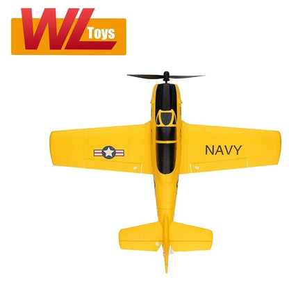 XK A220 P-40 Fighter 3D-6G Mode Uses 6 Axis Gyro Automatic Stabilization Mode 2.4 ghz 4Ch Radio Control Airplane Aircraft