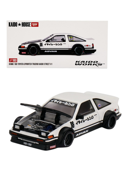 Mini GT x Kaido House 1:64 Toyota AE86 Sprinter Trueno Kaido