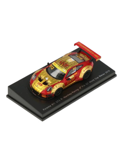 SPARK "Porsche 911 GT3 R Manthey-Racing – FIA GT World Cup Macau 2018 Die-Cast Model Car 1:64 Scale