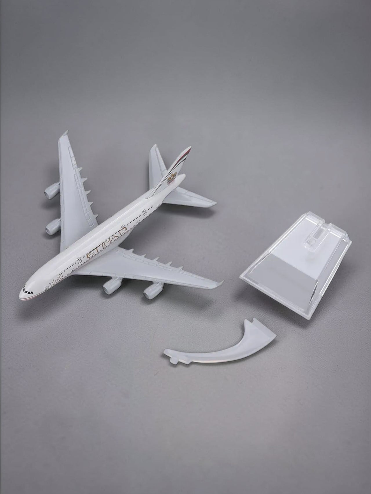 Aircraft Model Airbus ETIHAD Airlines A380 Model - 16cm  Airplane Durable Construction (Code-102A)