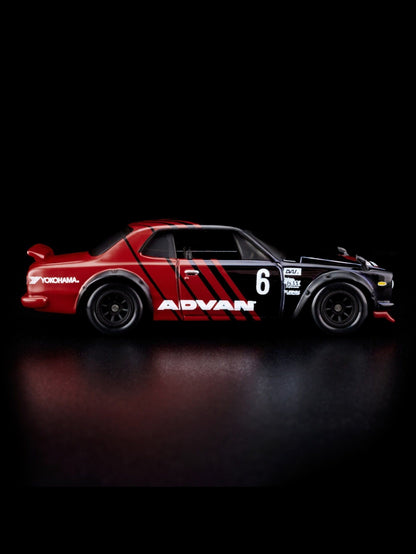 HotWheels 1972 Skyline H/T 2000GT-R RLC 1:64 Scale (With Protector)