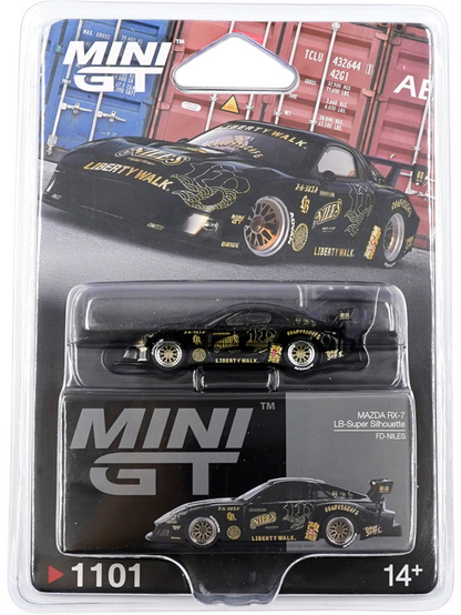 Mini GT Mazda RX-7 LB-Super Silhouette FD-NILES MGT01101 1/64 Diecast ( No.1101)