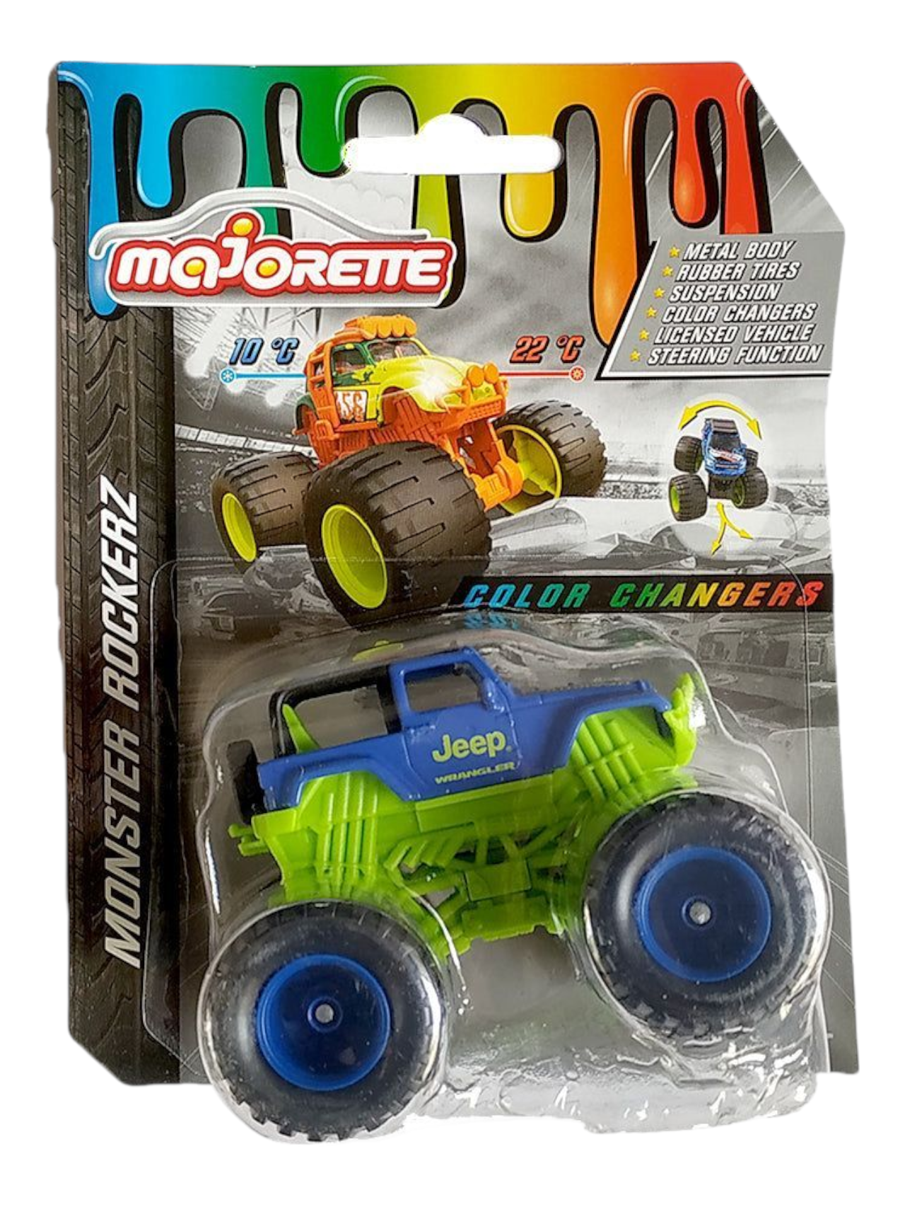 Majorette Monster Rockerz Color Changers Edition