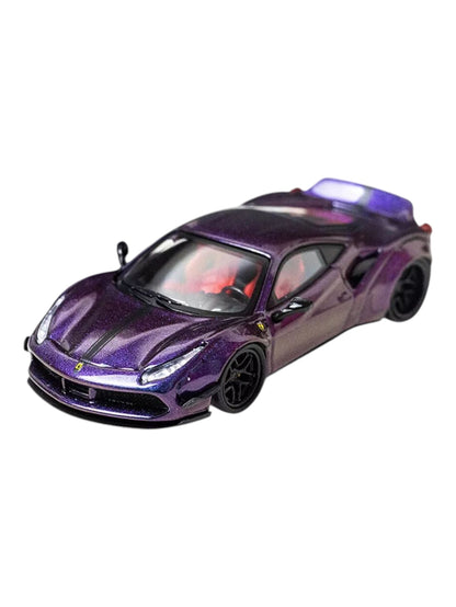 CM Model 1/64 Scale Ferrari 488 LBWK Chameleon Diecast