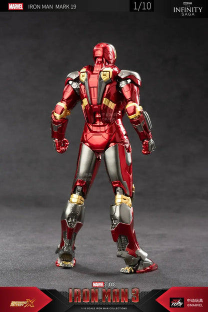 ZD Toys Marvel Studios The Infinity Saga Iron man 3 XIX 1:10 Scale MARK 19 Action Figure