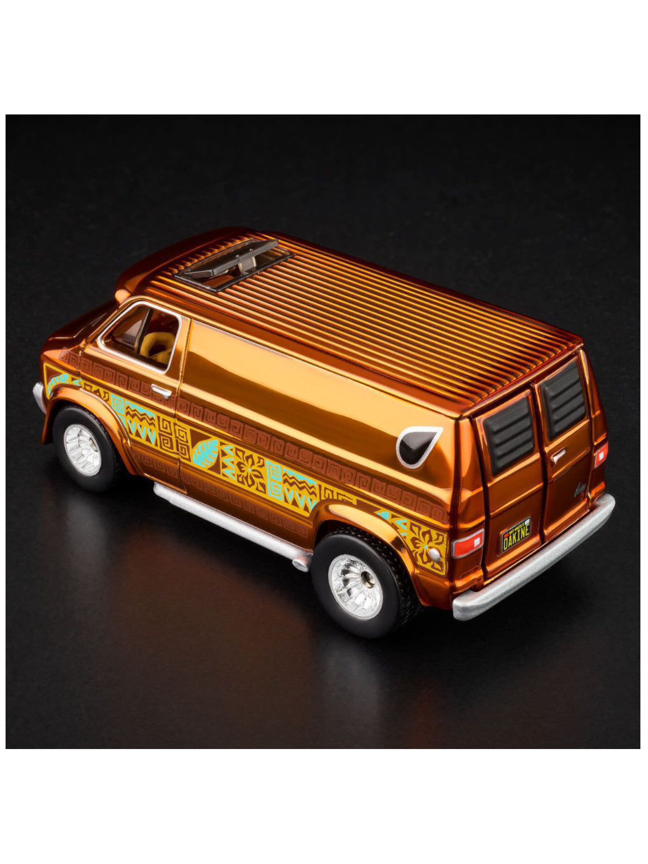 HotWheels 70s Dodge Tradesman Van RLC 1:64 Scale (With Acrylic Case)