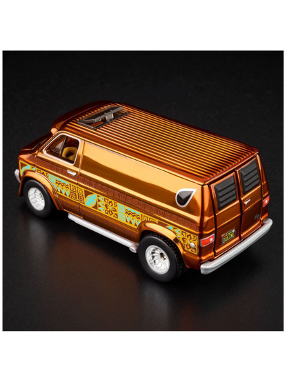 HotWheels 70s Dodge Tradesman Van RLC 1:64 Scale (With Acrylic Case)