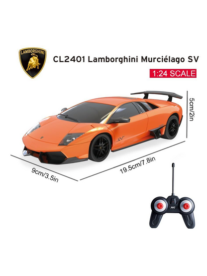 Lamborghini Murcielago SV Remote Control Car 1:24 Scale (Official Licensed Product)