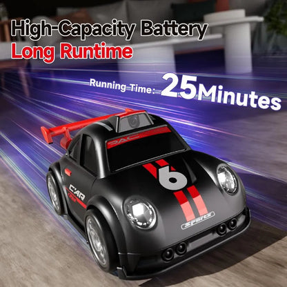 DRIFT RACING CAR C6 Mini Drift Car SeriesMini C6 with LED Lights – High-Speed Compact Drift Car 1:32 Scale