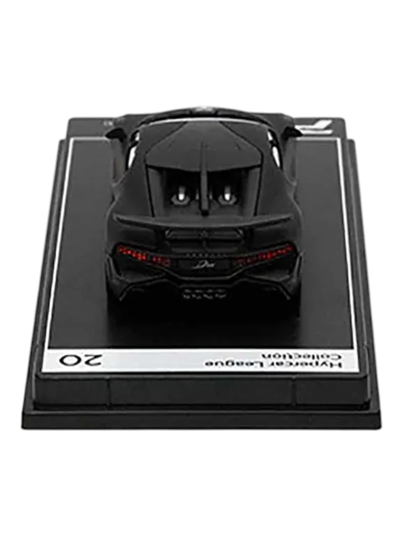 Postercars Hypercar League Collection Bugatti Divo 1:64 Scale / Nocturne ( matt ) No 20