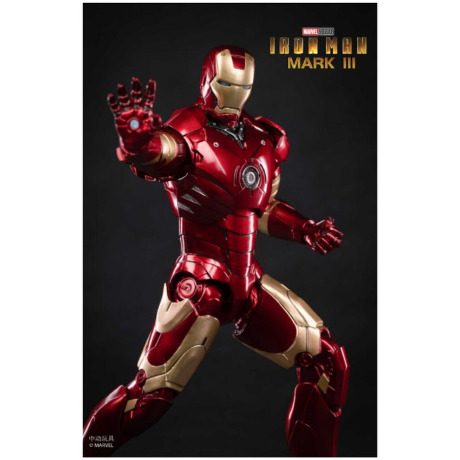 Marvel Studio Iron Man Luminous Version MK3 1:10 Scale Collections Action Figure