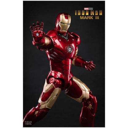 Marvel Studio Iron Man Luminous Version MK3 1:10 Scale Collections Action Figure