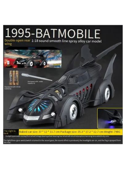QY Toys Batman Forever 1995 Batmobile 1:18 Scale (Official Licensed Product)