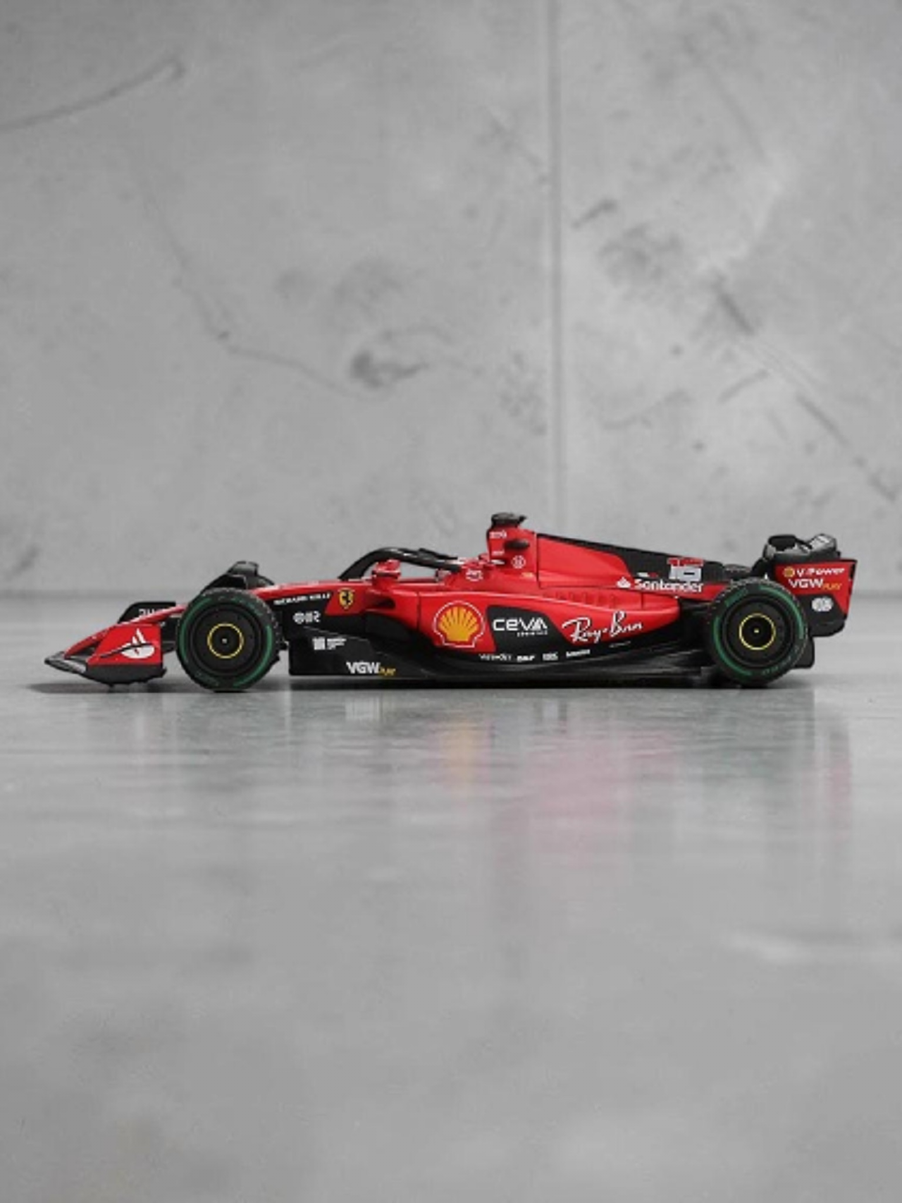 BBR Ferrari SF23 16 C Leclerc 2023 Monaco GP ( code - BBRFER64022 ) MINI GT BBR Imported 1:64 Scale