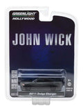 Greenlight hollywood john wick 2011 Dodge charger imported  1:64 Scale